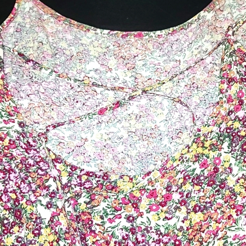 Wild Fable Floral Multicolor Dress Sz XXL - Picture 4 of 8